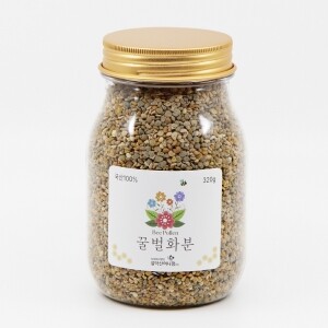 설악산허니팜 국산 꿀벌화분 (찔레잡화건조화분320g)
