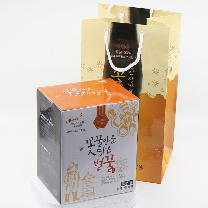 농업회사법인 설악산허니팜(주),설악산허니팜 머그밤꿀 500g